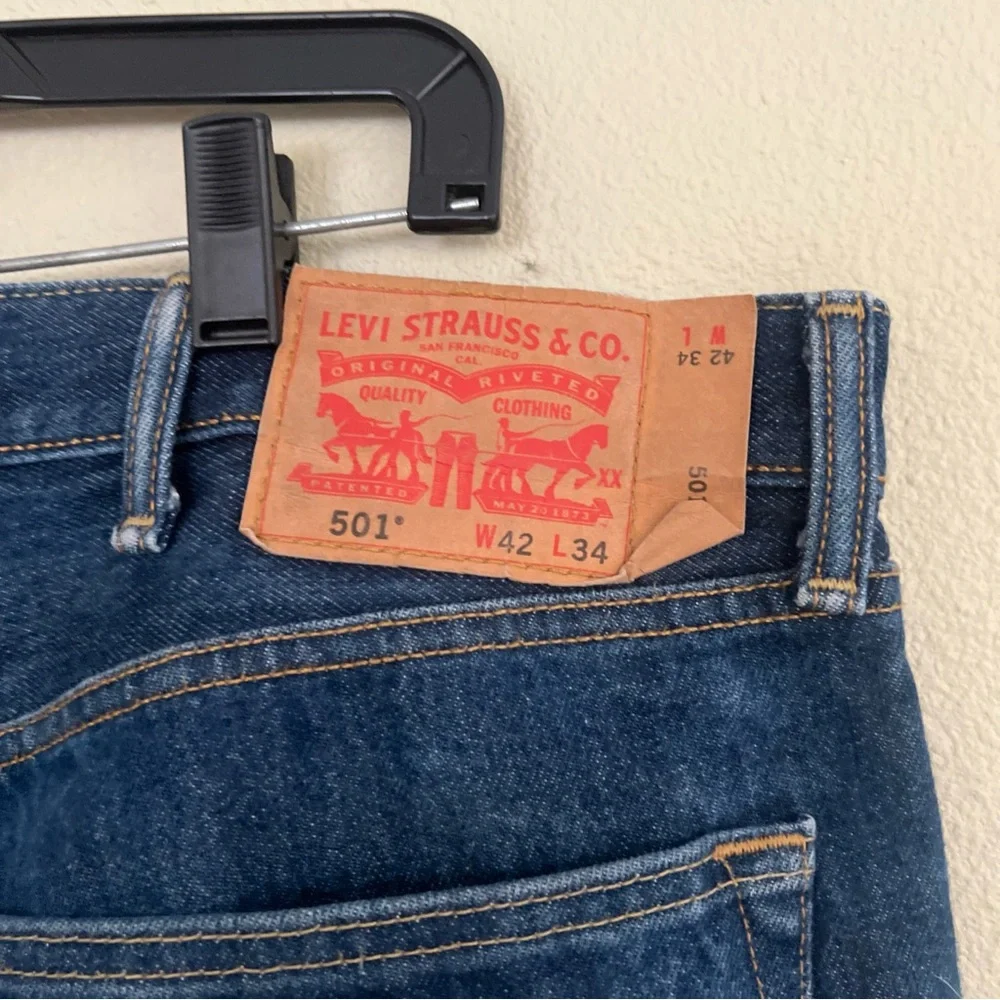 Levi's‎ Dark Blue Relaxed Fit Jeans